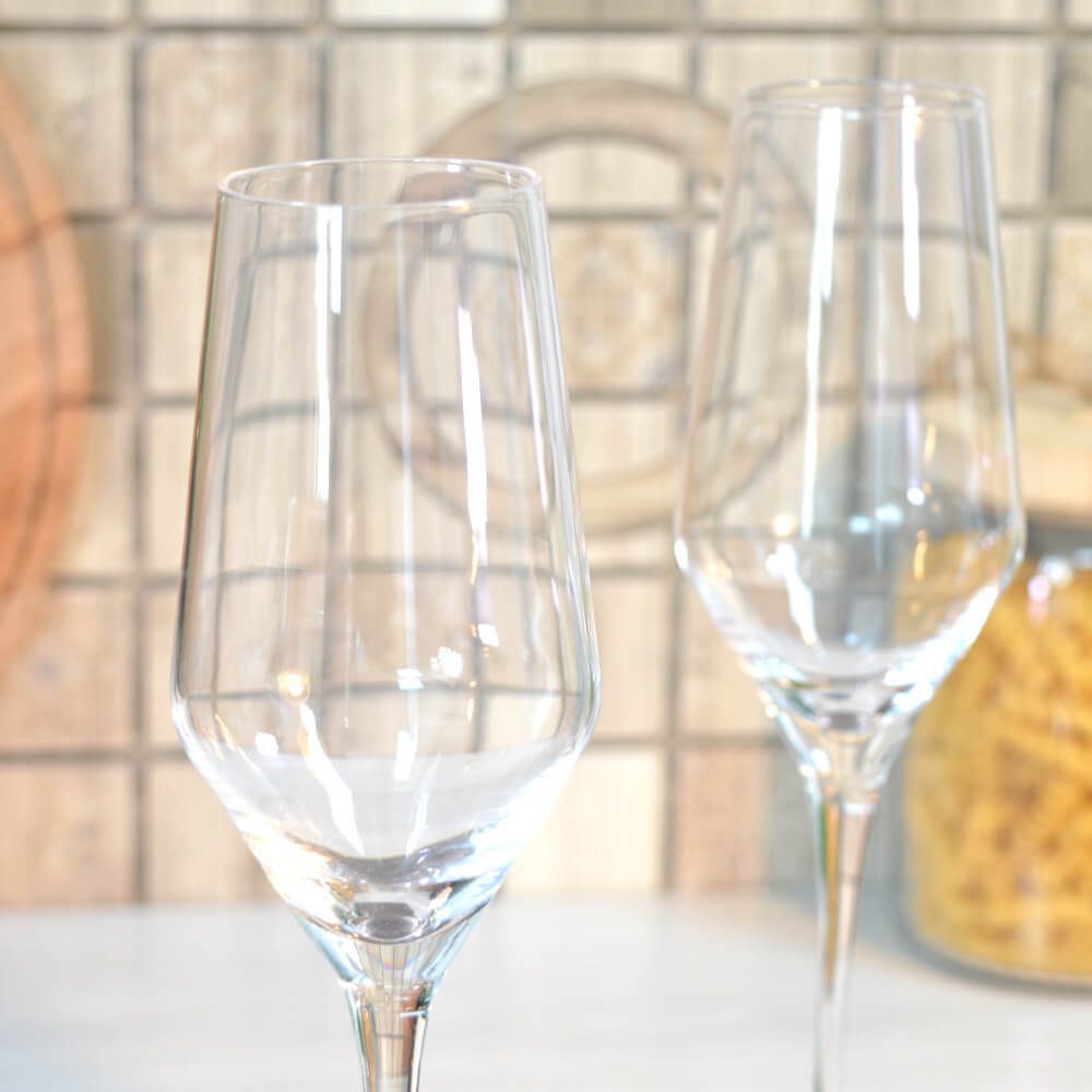 Набор бокалов для шампанского 2шт 225мл "Элегия" Jewel