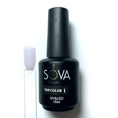 Sova De Luxe Top Color 1(РОЗОВЫЙ), 15 мл