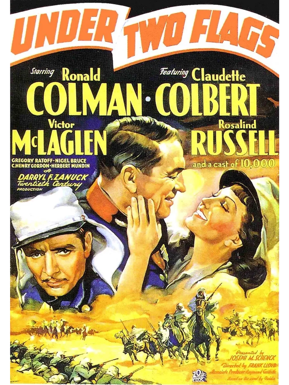 Под двумя флагами (1936) (DVD-R)