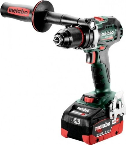 Дрель-шуруповерт аккумуляторная METABO BS 18 LTХ  BL i 2x5.5 Ач LiHD, бесщеточная 602358660