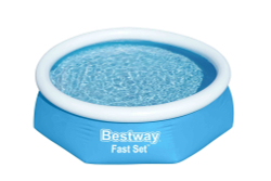 Бассейн надувной Bestway Fast Set Pools 244х61 см + фильтр-насос 1249 л/ч (57450 BW)