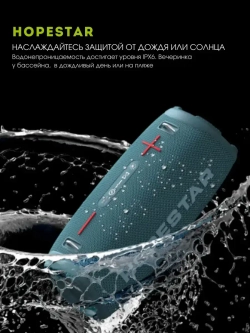 Портативная колонка A6 Max, 80Вт, черный