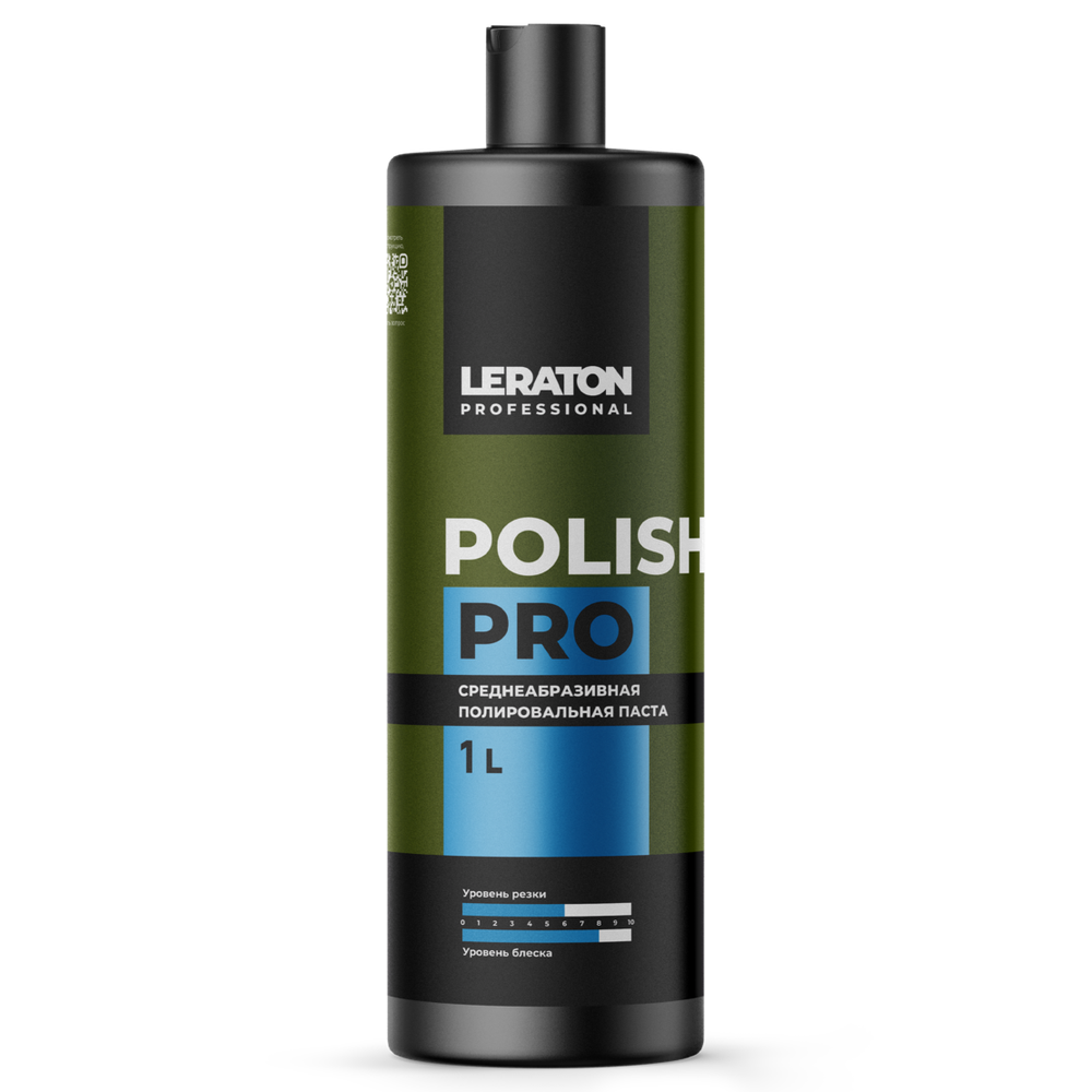 LERATON PROFESSIONAL Polish PRO Среднеабразивная полировальная паста 1 л