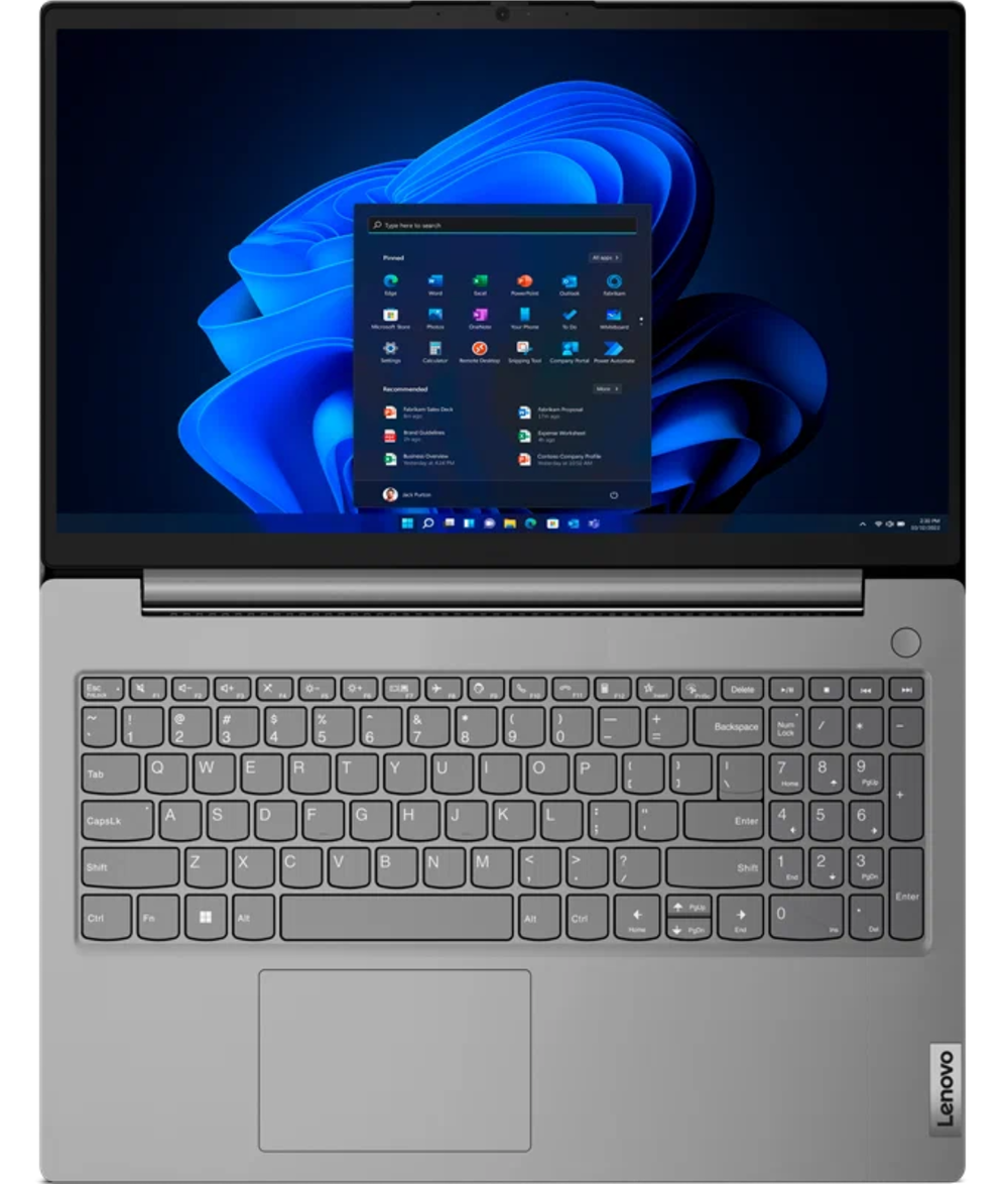 Ноутбук 15.6" Lenovo V15 G4 R3-7320U/8ГБ/512ГБ/VGA int/Win 11 Pro/Office 2021 Pro, Серый 82YU00W6IN