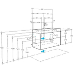 Тумба под раковину AQUATON Оливия 90 подвесная Грей/Дуб Ойстер (1A254401OLUG0)