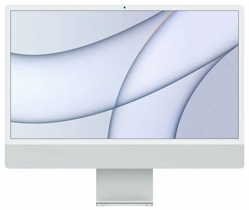 Моноблок Apple iMac 24" (2021) Retina 4,5K/M1/16GB/2TB/8 Core/Silver