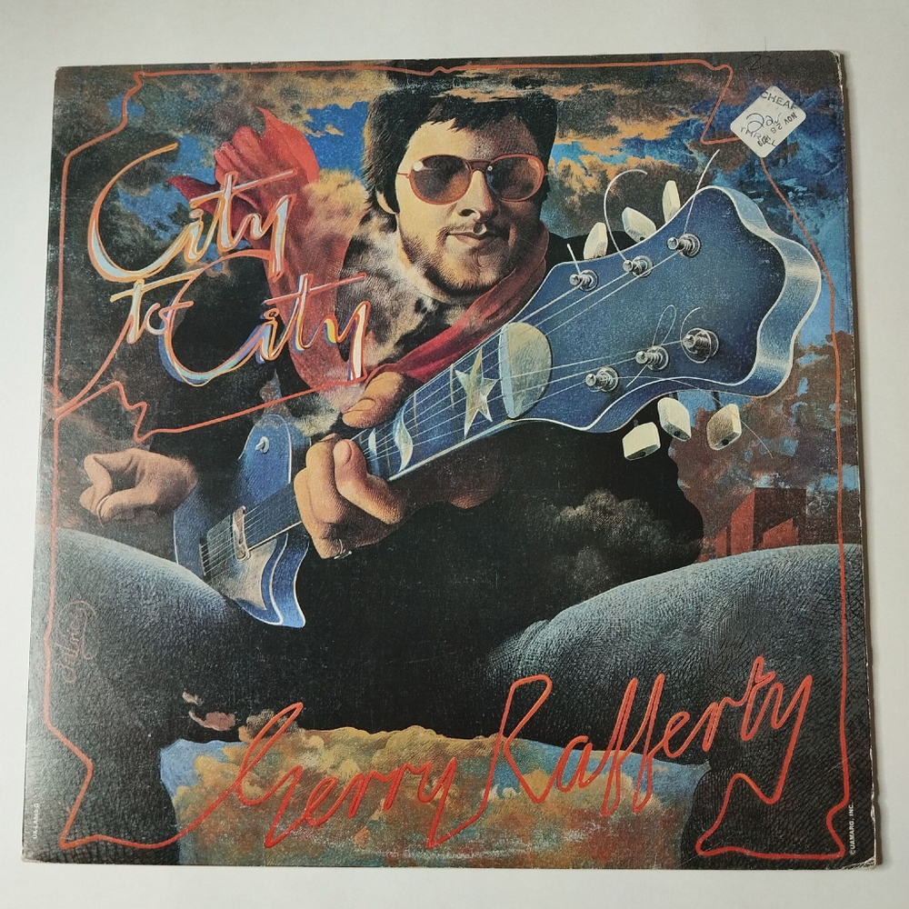 Винтажная виниловая пластинка LP Gerry Rafferty City To City (Canada 1978)
