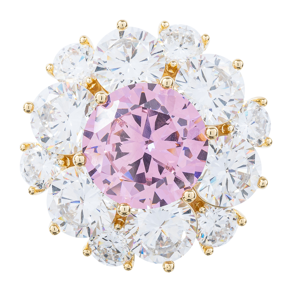 Брошь Shadore Кристалл Zircon+магнит XR12099A3 G