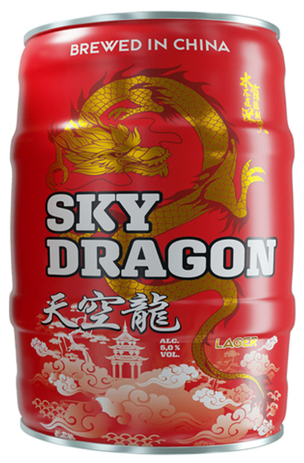 Пиво Скай Дрэгон / Небесный Дракон / Sky Dragon 5л - бочонок