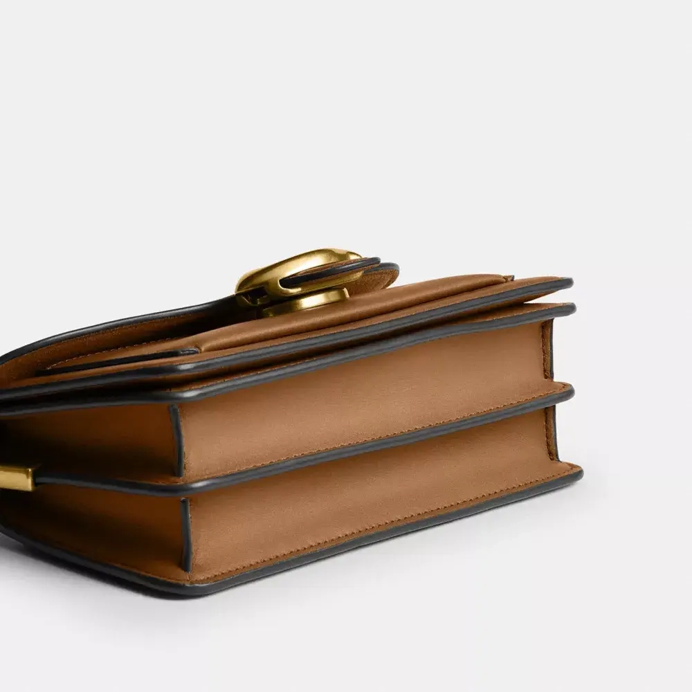 COACH СУМКА ЧЕРЕЗ ПЛЕЧО TABBY 20, МЕДОВО-КОРИЧНЕВЫЙ