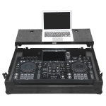 Кейс UDG Ultimate Flight Case Pioneer XDJ-RX3 Black Plus (Laptop Shelf + Wheels)