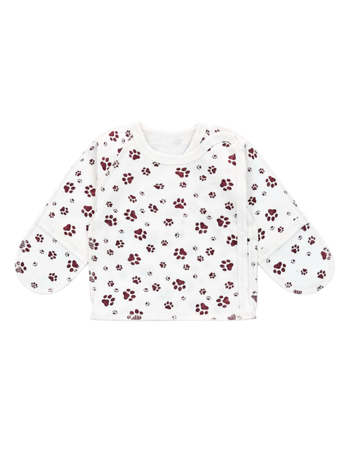 Утепленная кофточка Лапки (56,62)