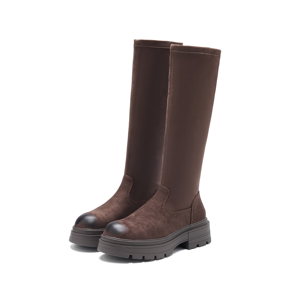 BAIJIHONG Knee high Boots 5cm Women"s