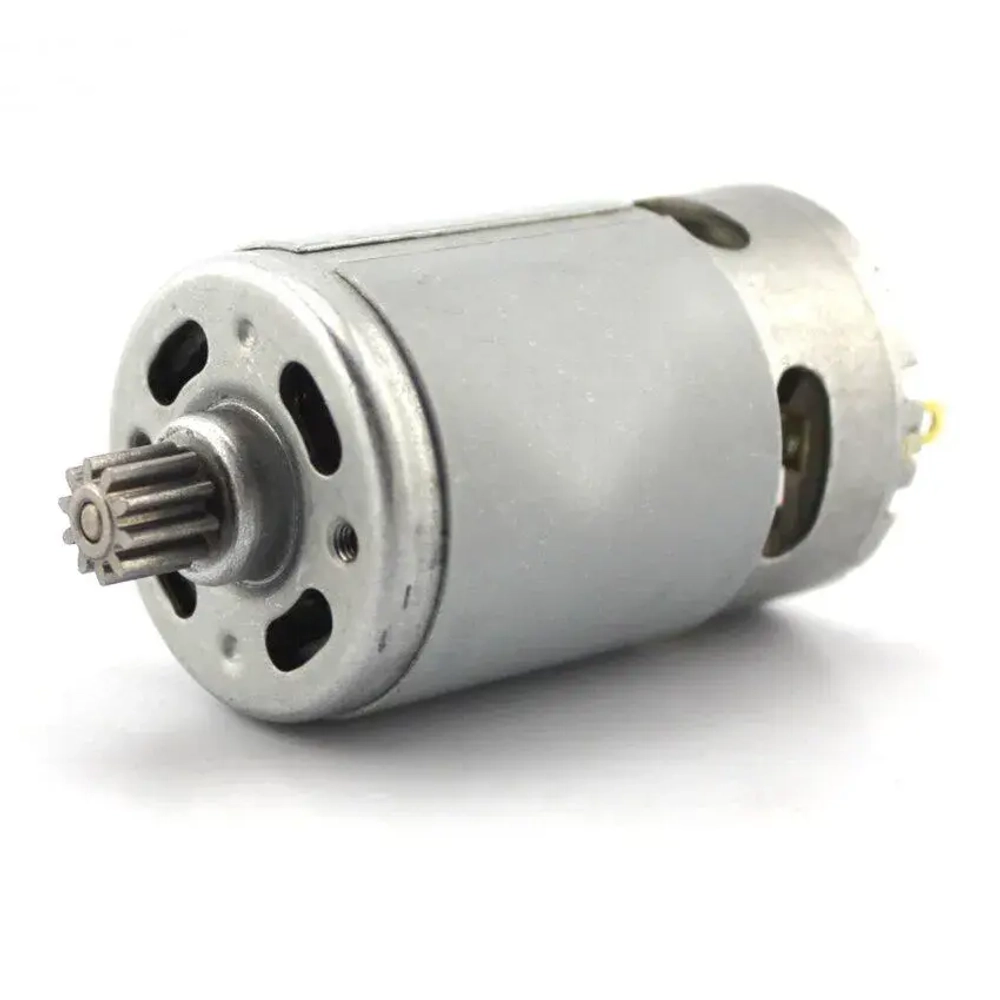 Двигатель (мотор) шуруповерта с шестерней 18V, 21V (12 зубов) RS550