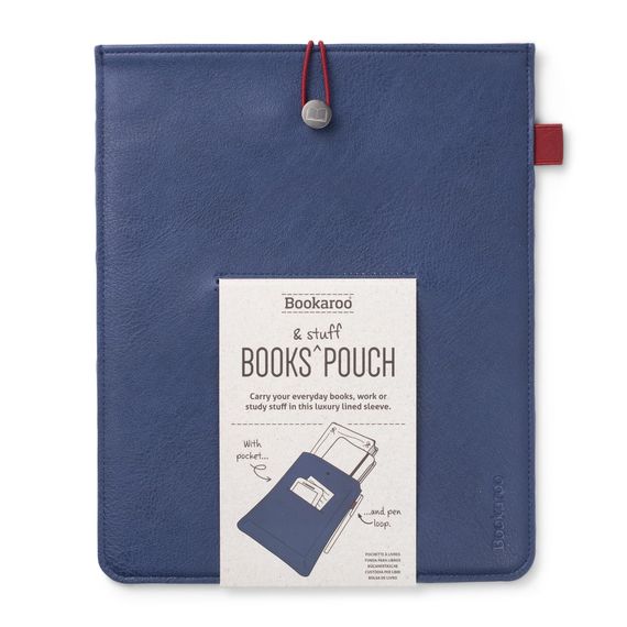 Bookaroo Books &amp; Stuff Pouch - Navy