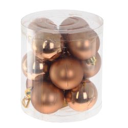 GAEM Набор из 12шт Украшение новогоднее "Шар", D 4 см, L9,5 W9,5 H10,5 см