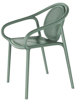 Кресло пластиковое Remind зеленое Италия