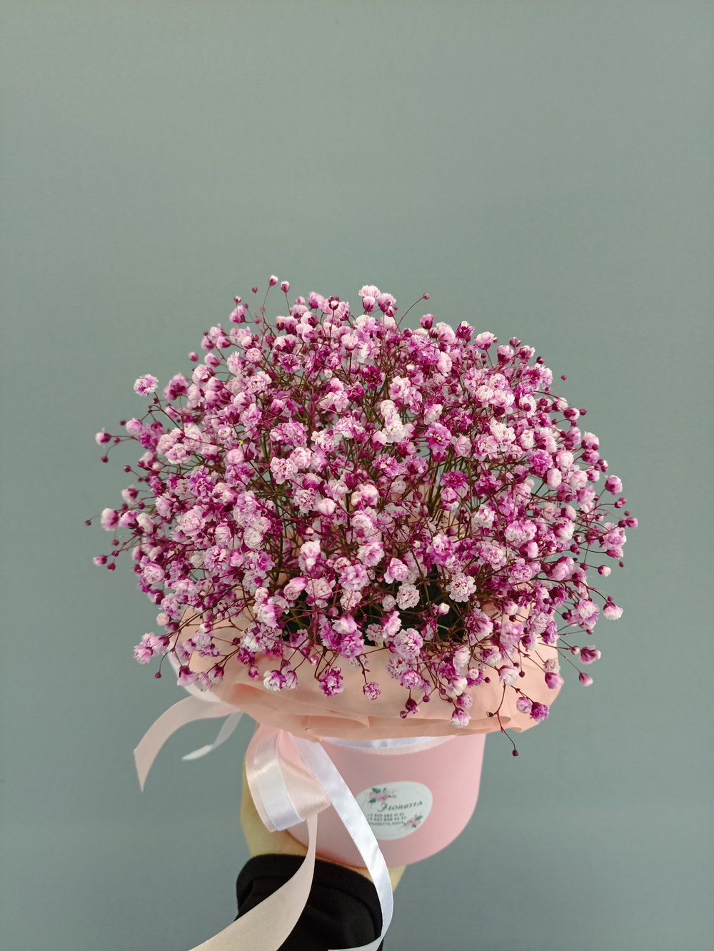 Композиция с гипсофилой