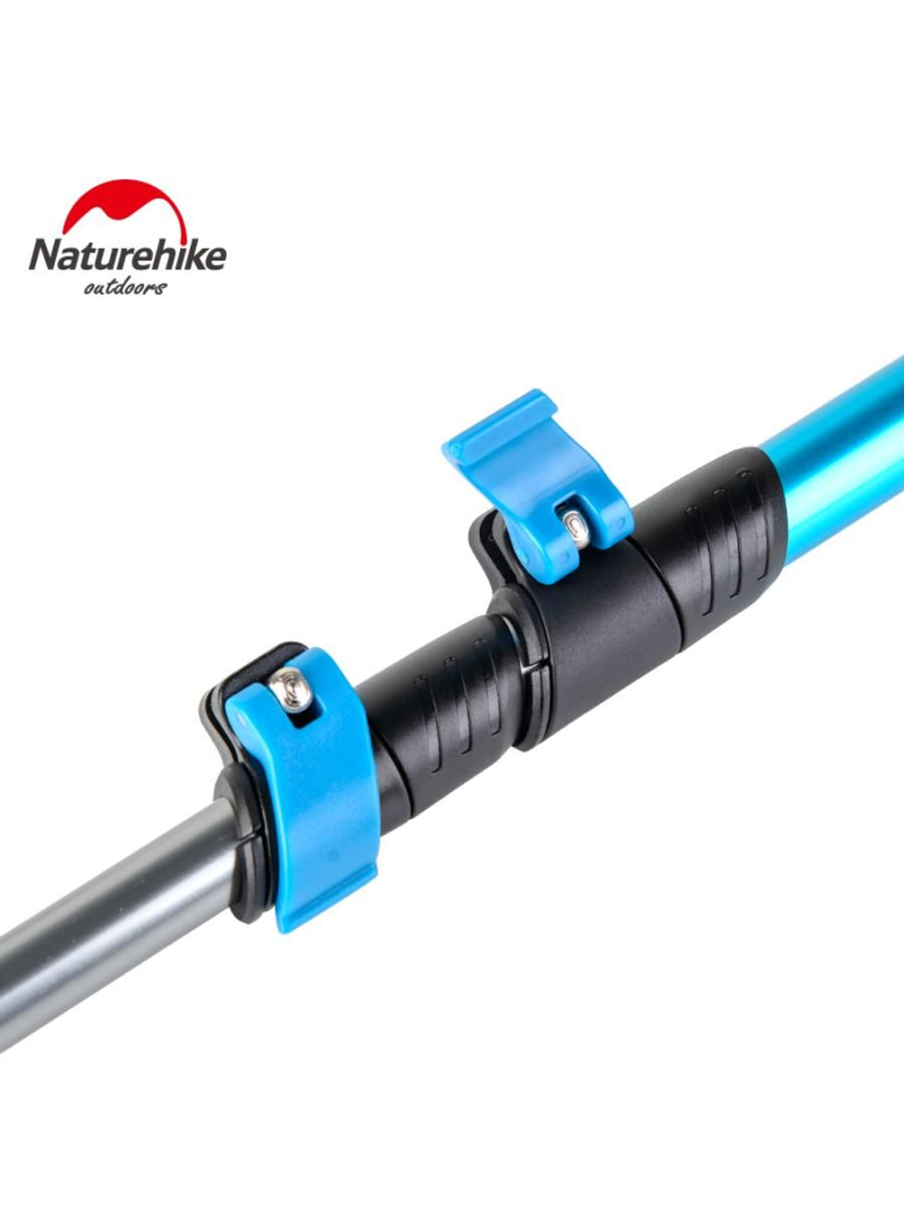 Палка треккинговая Naturehike ST 01 6061 (3-секции) NH17D001-Z (62-135cm) золото