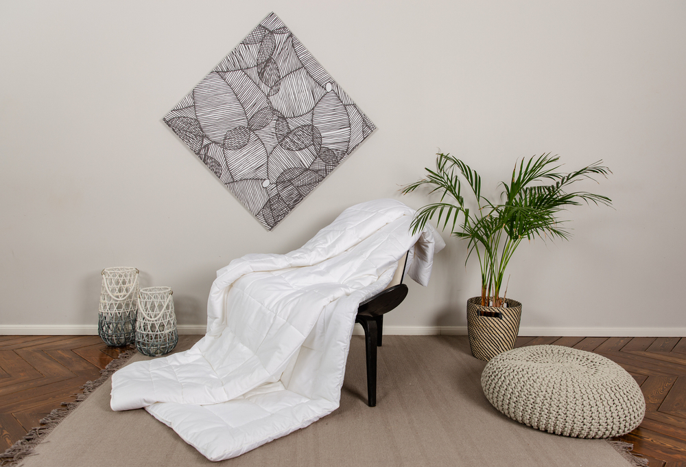 Одеяло стеганое всесезонное 155х215 German Grass Bamboo Grass