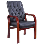 Кресло для посетителей Everprof Monaco Wood CF