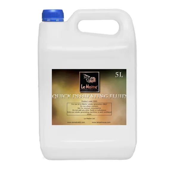 LE MAITRE QUICK DISSIPATING FLUID - жидкость быстрого рассеивания.