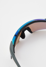 Спортивные очки 100% AEROCRAFT Soft Tack Grey - HiPER Copper Mirror Lens