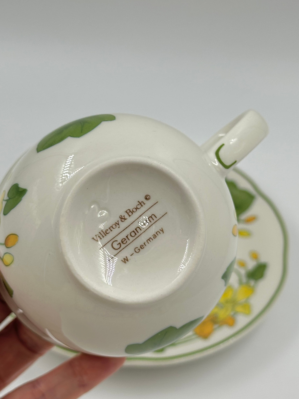 Чайная пара Villeroy & Boch, Geranium