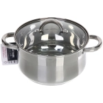 Кастрюля из нержавеющей стали BARBARA 4,5л, индукция, DH08-22