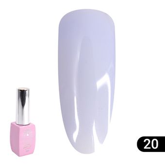 Цветная френч база для гель лака Global Fashion, Color French Base Coat 8 мл, 20