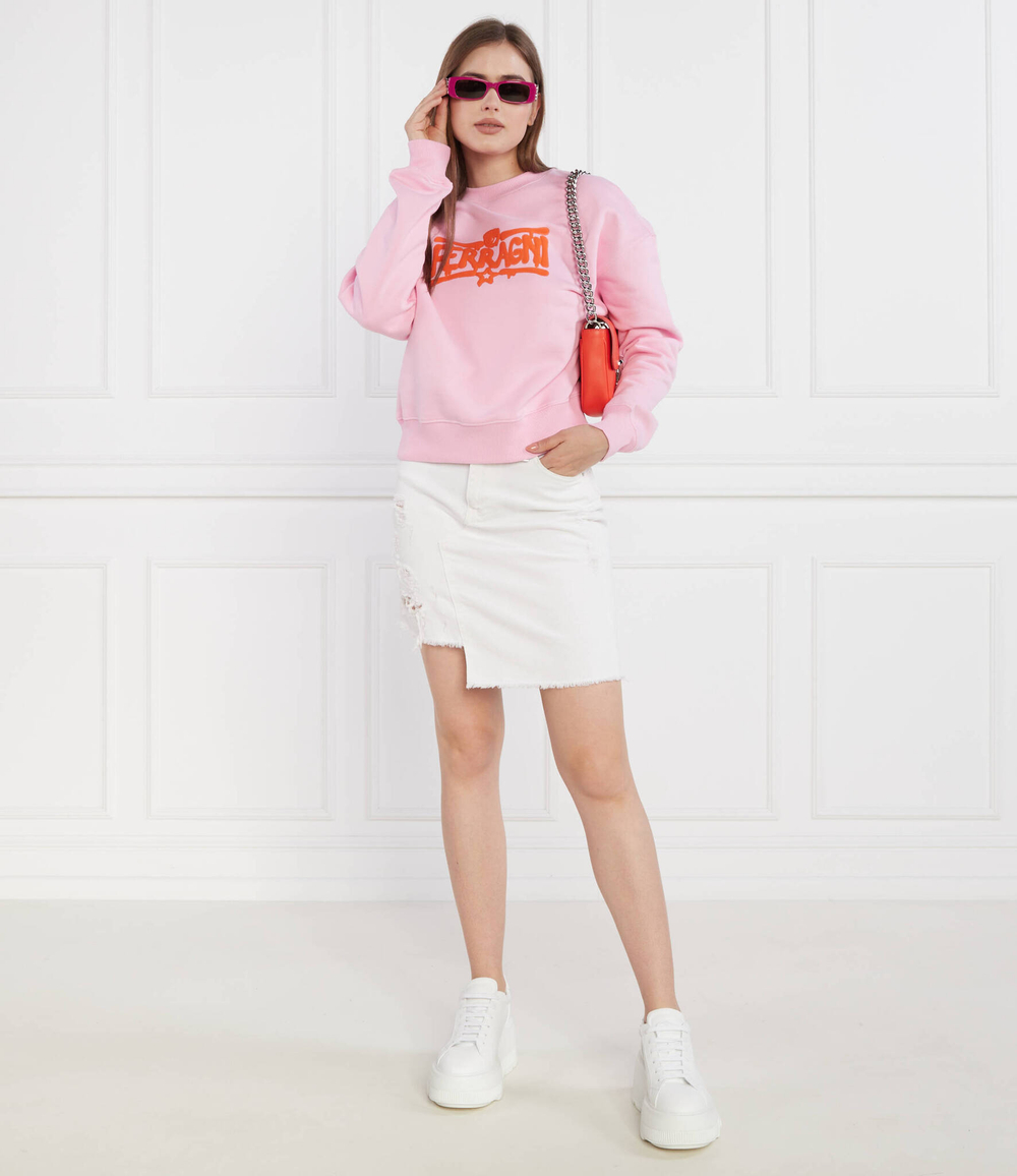 Худи Chiara Ferragni - розовый(75CBIK06CFK06)