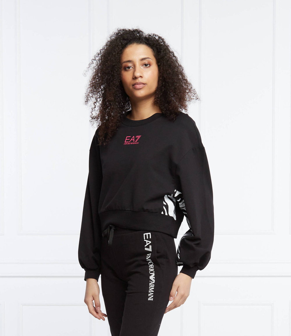 Худи EA7 - черный(3LTM16 TJEAZ)