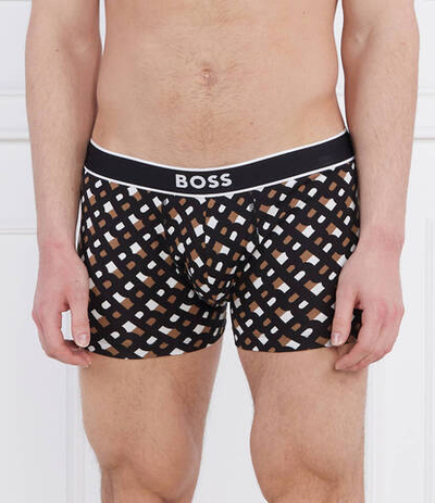 Трусики-боксеры Trunk 24 Print BOSS BLACK - коричневый(50489443)