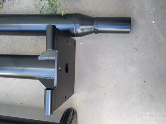 Мачта для ветрогенератора 6 метров с растяжками (d=57мм)