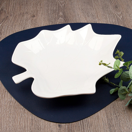 Блюдо сервировочное " " 30*25*4см. (min3) (фарфор) (транспортная упаковка)