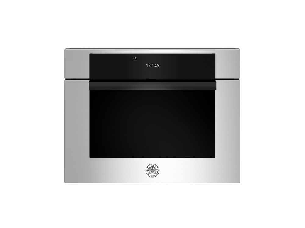 Компактный духовой шкаф Bertazzoni Modern, комбинированный с микроволновой печью, 60x45 см Нержавеющая сталь