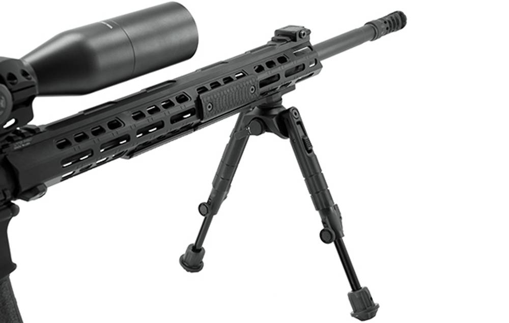 Сошки Leapers UTG 360° для установки на оружие на шину M-Lok высота от 18 до 23 см (TL-BPM01)