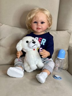 Кукла Реборн виниловая 55см в пакете (FA-020FV)