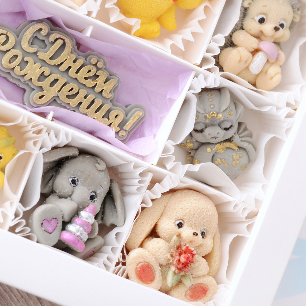 Набор "Детский" с днем рождения #2 / Фигурный шоколад