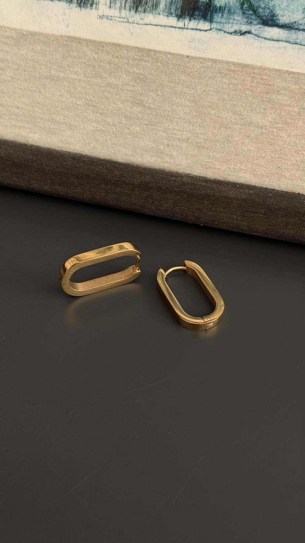 HMG 1350 Wood Серьги сандал арт.1190