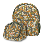 Самокат Mini Micro 3 в 1 Limpopo Желтый LED с рюкзаком камуфляж