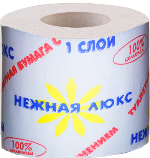 Туалетная бумага «Нежная Люкс»