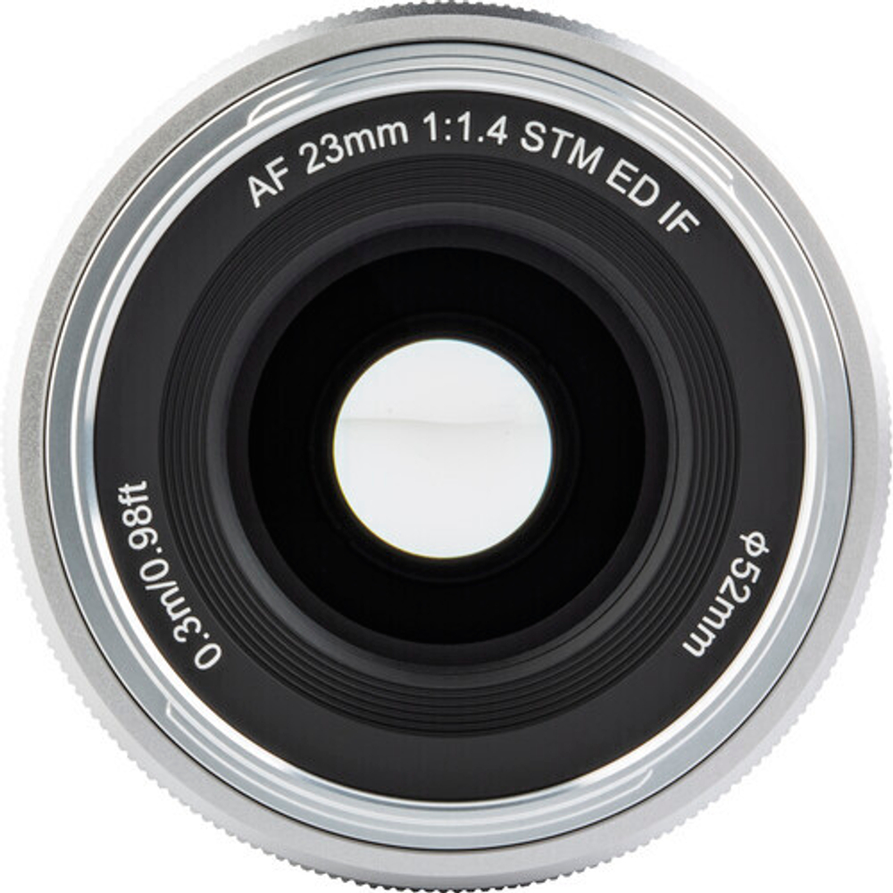 Объектив Viltrox AF 23mm F1.4 XF для Fujifilm X, серебристый