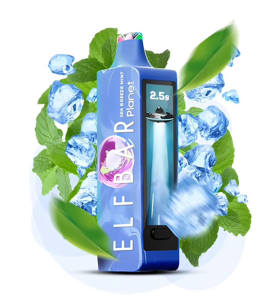 Elf Bar Planet 25000 - Sea Breeze Mint (5% nic)