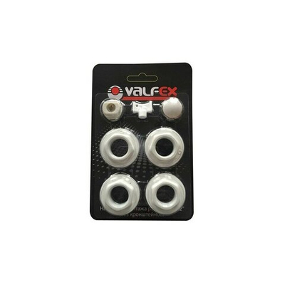 Комплект для подключения радиатора Valfex AD-1001, 7 предметов, 3/4"
