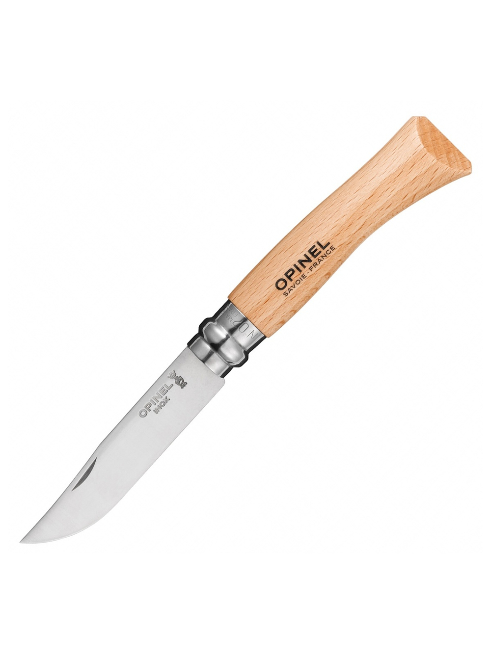 Нож Opinel №7, нержавеющая сталь, рукоять из бука, 000693