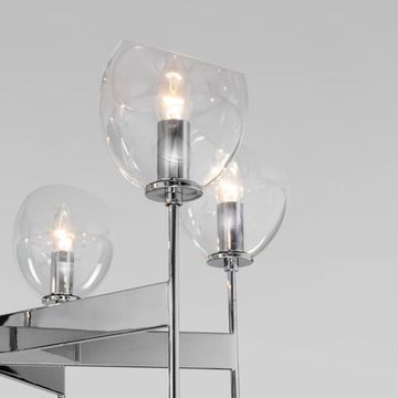 60130/6 / потолочный светильник / хром