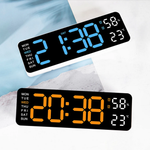 Часы настольные LED MIRROR NO.: 5503 Orange&White