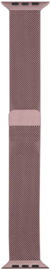 Ремешок миланская петля moonfish для Apple watch - 42/44/45/49 мм, розовый