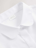 Рубашка школьная с коротким рукавом для девочки Next D08-159, 5 шт., Белый